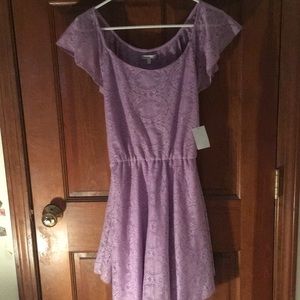 Brand New Lilac Lace Flowy Dress